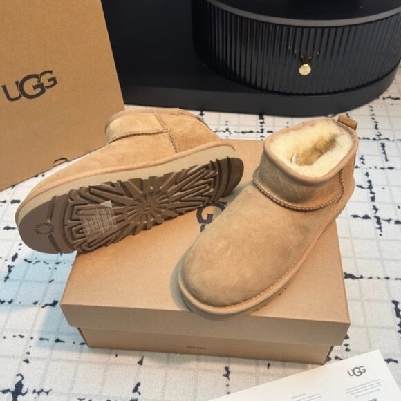 UGG Classic Ultra Mini Boots chestnut - Picture 6 of 7